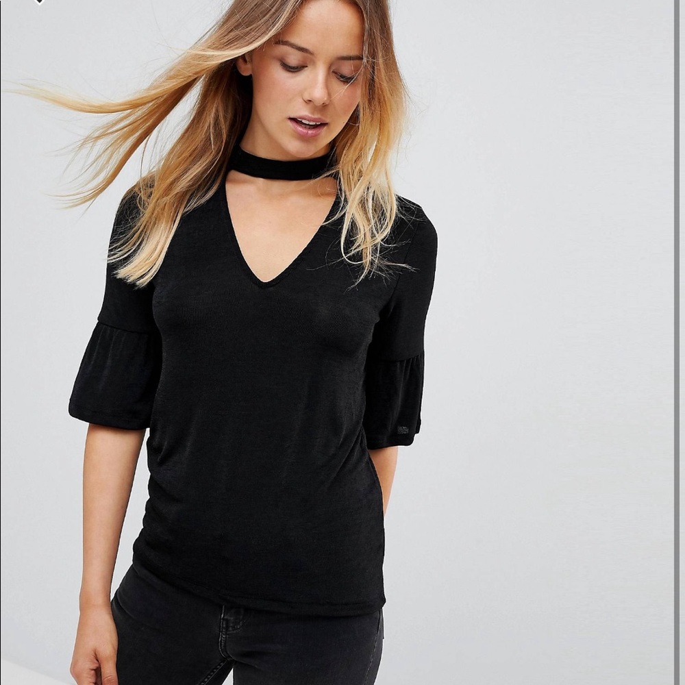 **ACCEPTING ALL OFFERS, donating by April 30** NWT ASOS | Black Blouse